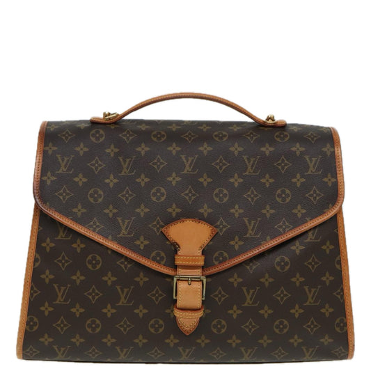 Louis Vuitton Beverly, Brown, Canvas, handbag