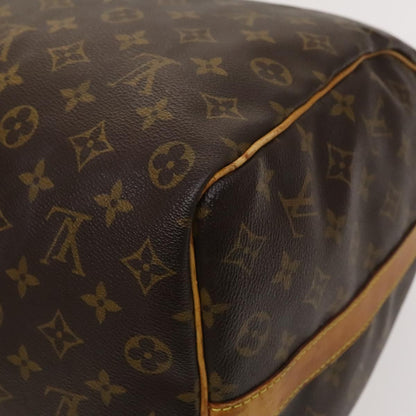 Louis Vuitton Keepall Bandouliere 50, Brown, Canvas, travel