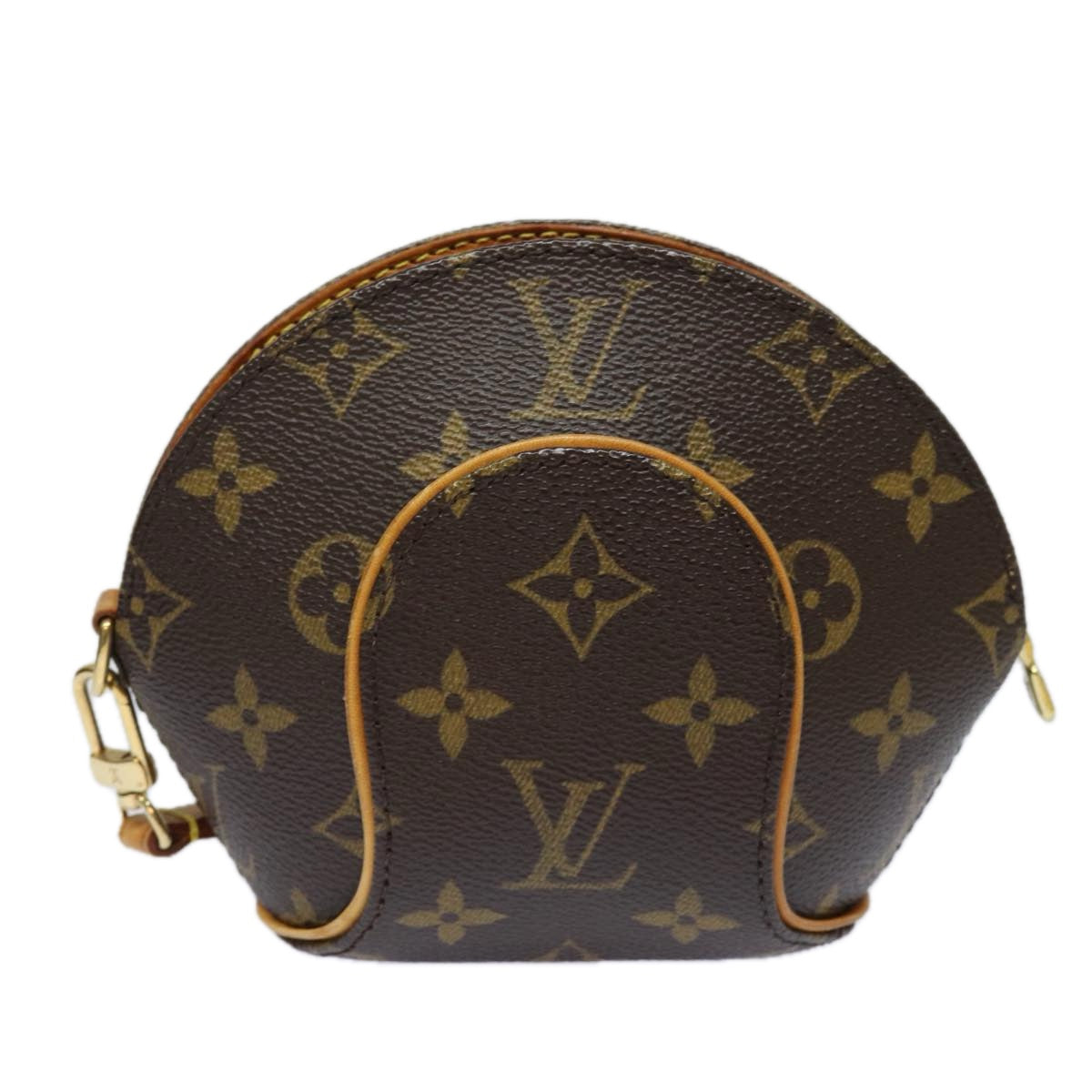 Louis Vuitton Ellipse, Brown, Canvas, clutch