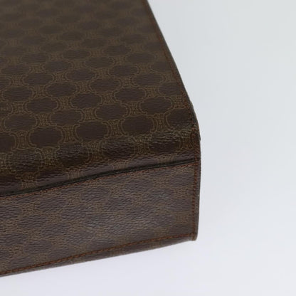 Céline Macadam, Brown, Canvas, shoulder