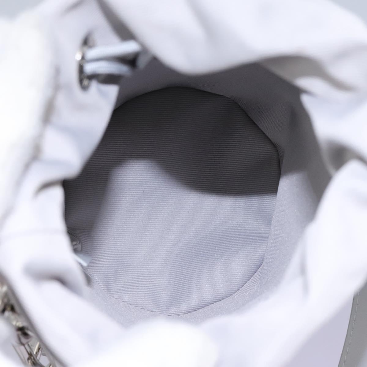 Louis Vuitton Chalk Nano, Grey, Canvas, shoulder