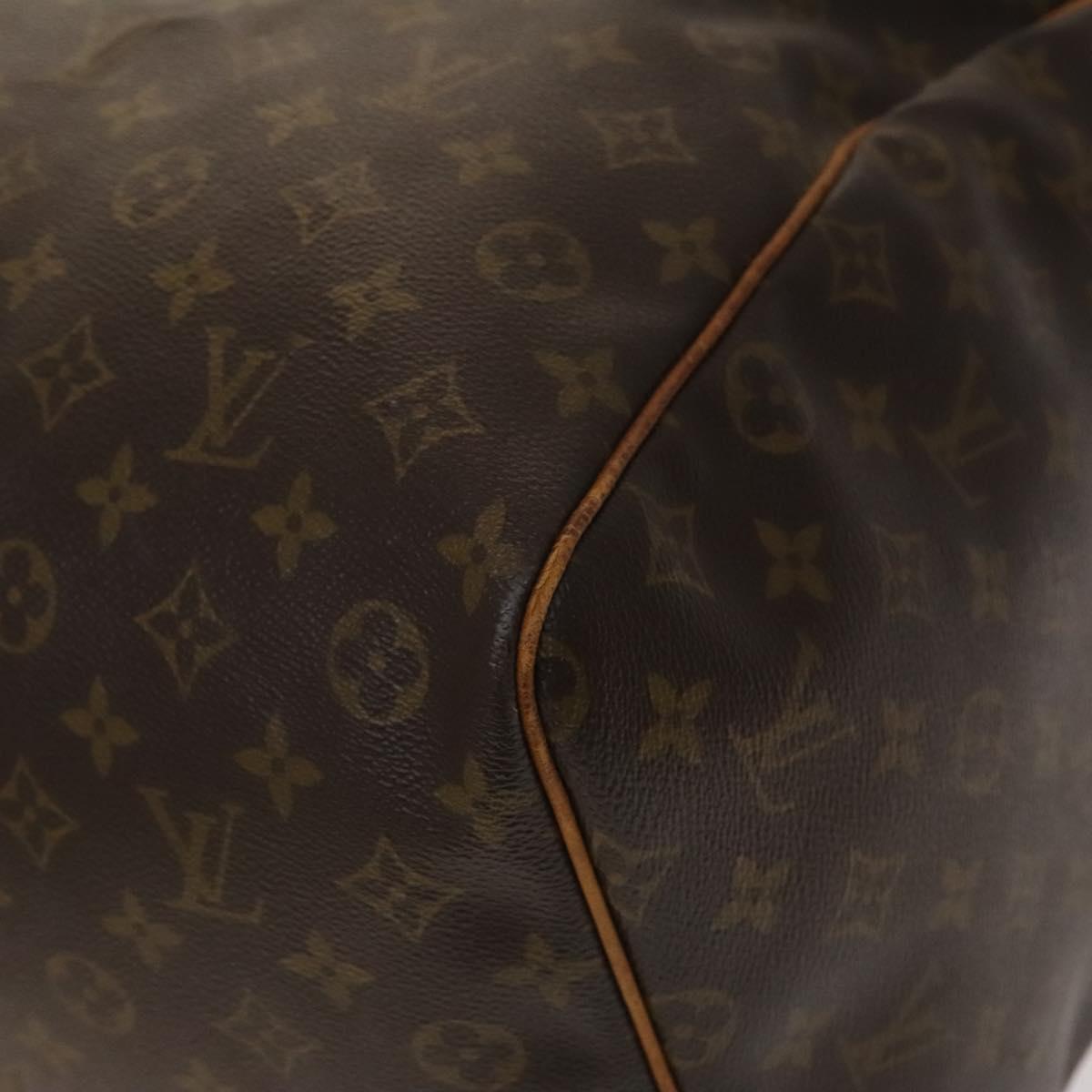 Louis Vuitton Keepall 60, Brown, Canvas, travel