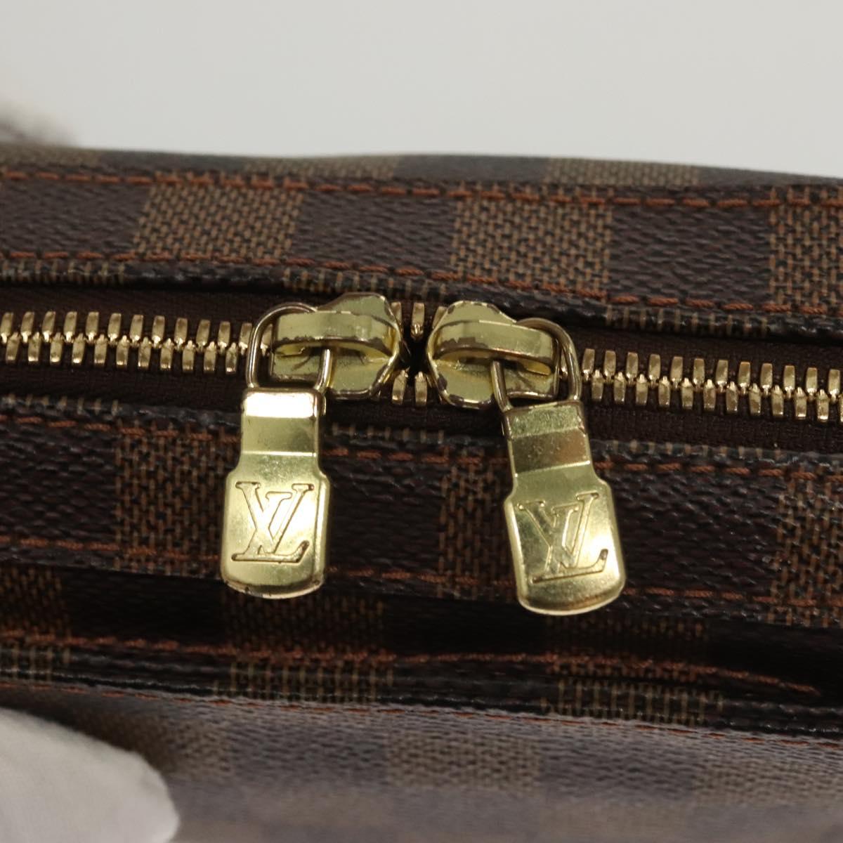 Louis Vuitton Geronimos, Brown, Canvas, clutch