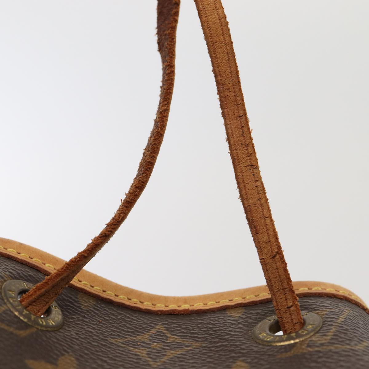 Louis Vuitton Montsouris, Brown, Canvas, backpack