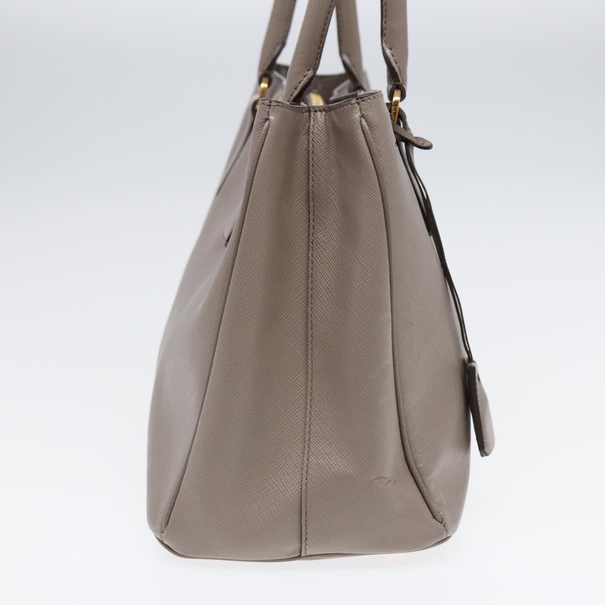 Prada Galleria, Grey, Leather, handbag