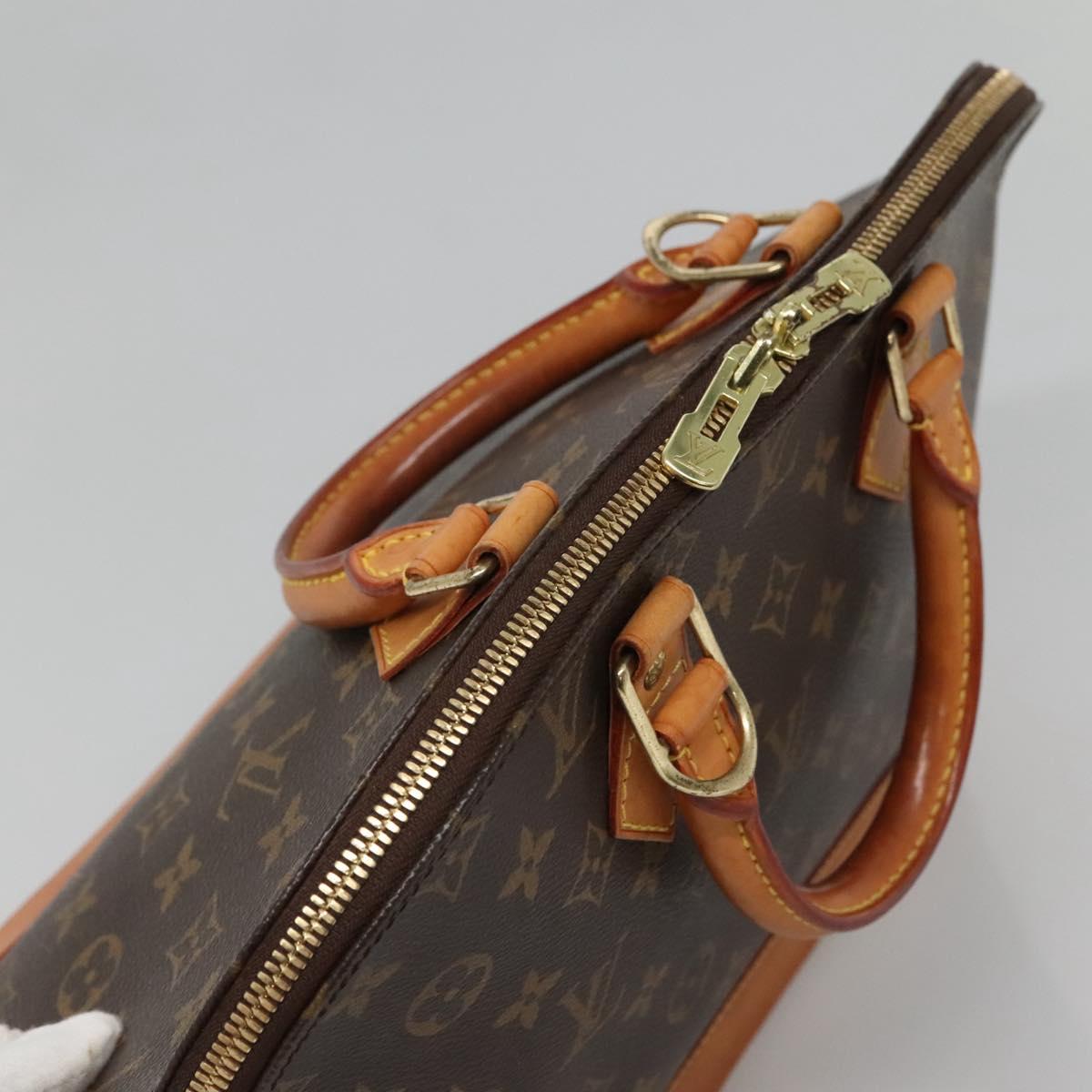 Louis Vuitton Alma, Brown, Canvas, handbag