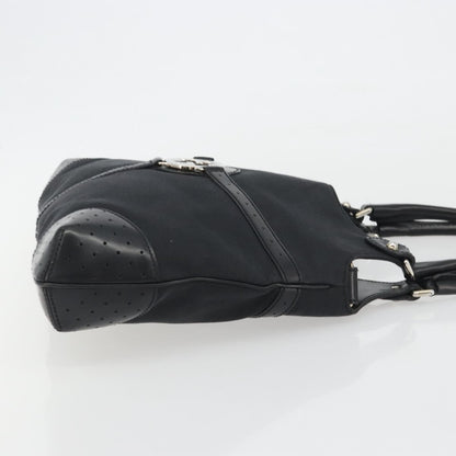 Gucci Reins Web Canvas, Black, Canvas, Shoulder Bag