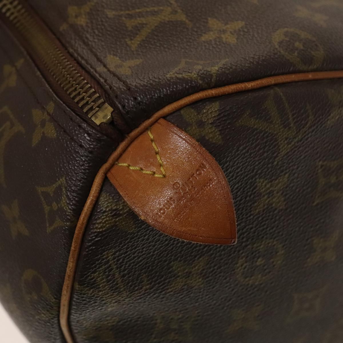 Louis Vuitton Speedy Bandouliere Bag Monogram Canvas, BROWN, CANVAS, Handbag