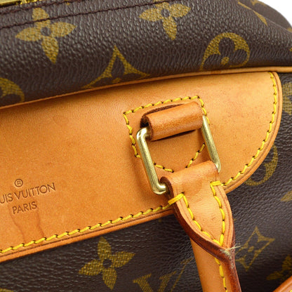 Louis Vuitton Deauville Monogram Canvas, Brown, Canvas, Handbag