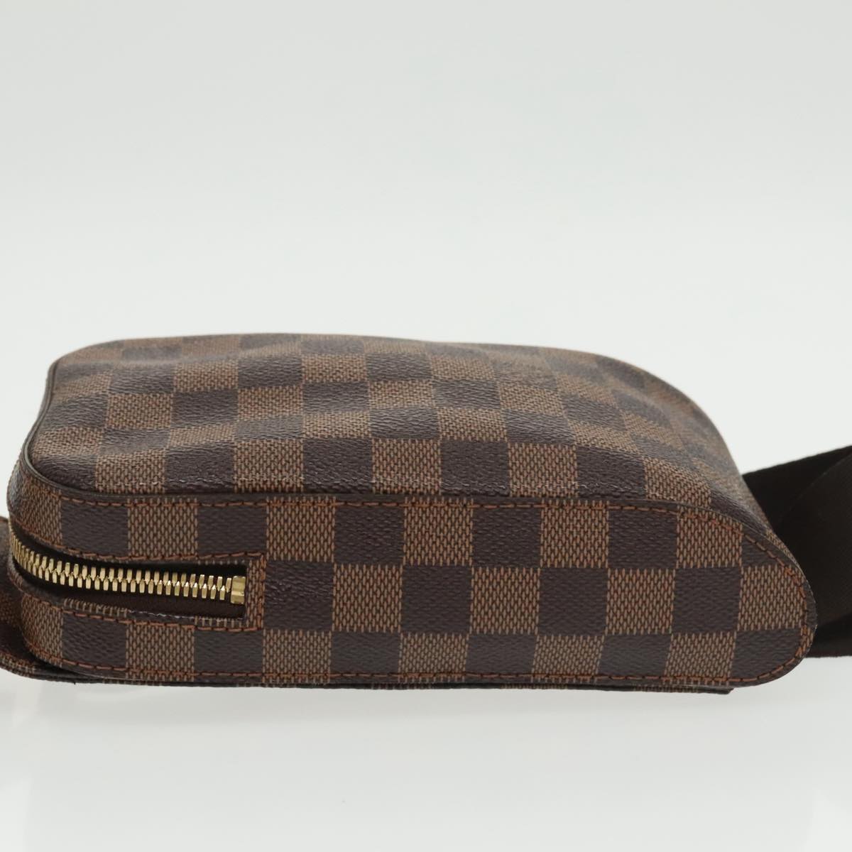 Louis Vuitton Geronimos, Brown, Canvas, shoulder