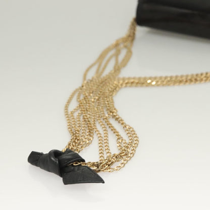 Chanel CC Envelope Flap Patent Leather, Black, Patent Leather, Clutch