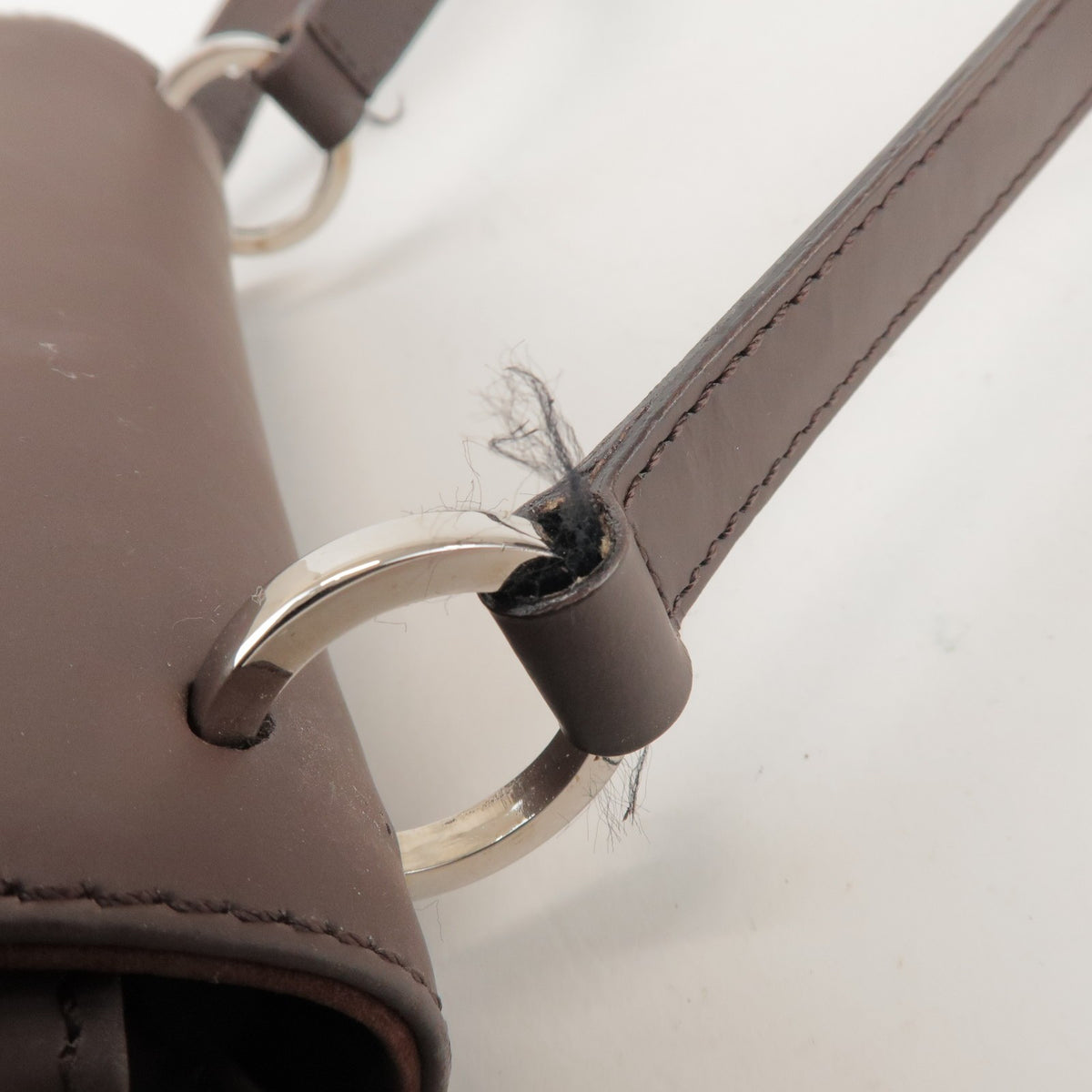 Salvatore Ferragamo Vara Leather, Brown, Leather, Tote Bag