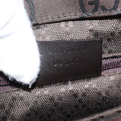 Gucci Bamboo tote bag Canvas, BROWN, CANVAS, Handbag