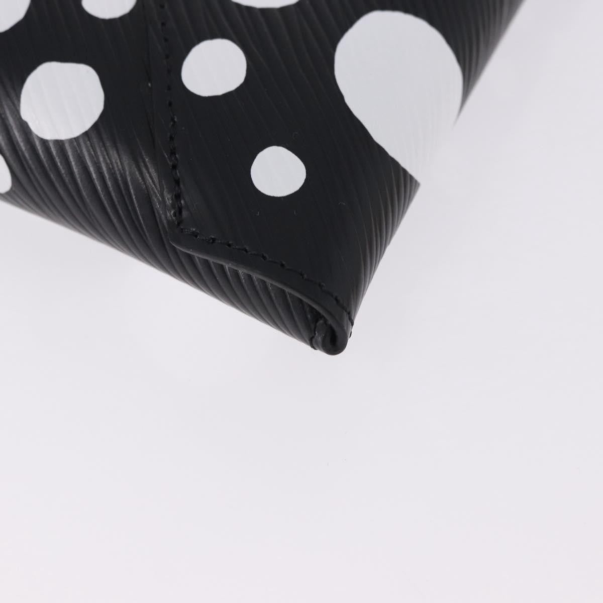 Louis Vuitton Kirigami Pochette Set Yayoi Kusama Infinity Dots Epi Leather, Black, Leather, Clutch