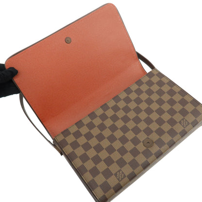 Louis Vuitton Tribeca Damier, Brown, Canvas, Handbag