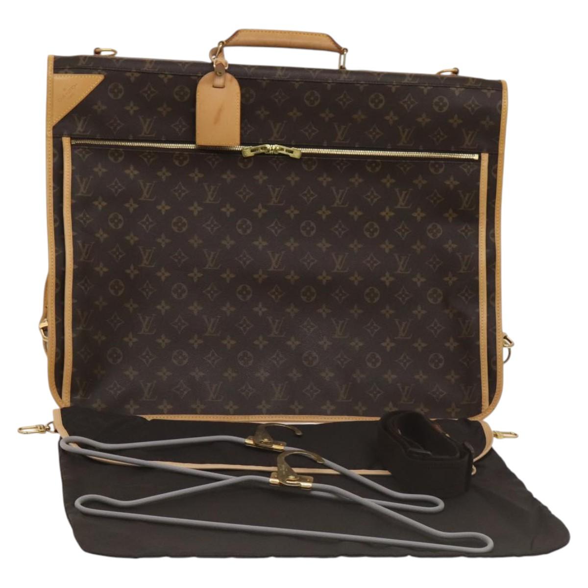 Louis Vuitton Garment case, Brown, Canvas, travel