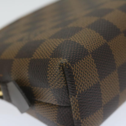 Louis Vuitton Cosmetic pouch, Brown, Canvas, clutch