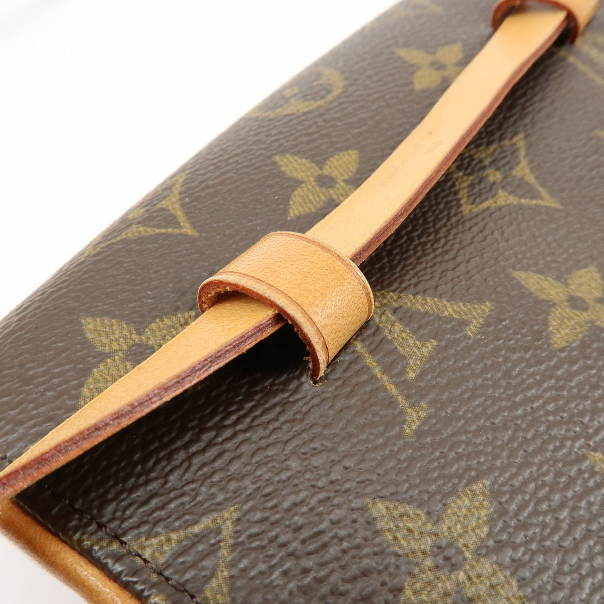 Louis Vuitton Florentine Waist Monogram Canvas, Brown, Canvas, Handbag