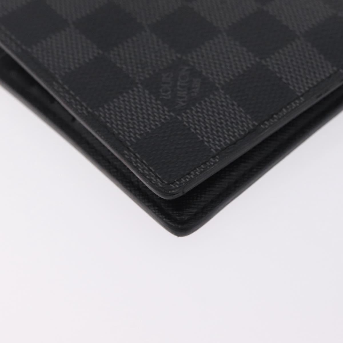 Louis Vuitton Marco Damier Graphite, Gray, Canvas, Wallet