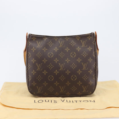 Louis Vuitton Looping Monogram Canvas, Brown, Canvas, Handbag
