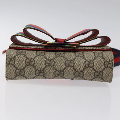 Gucci Butterfly, Beige, Canvas, shoulder