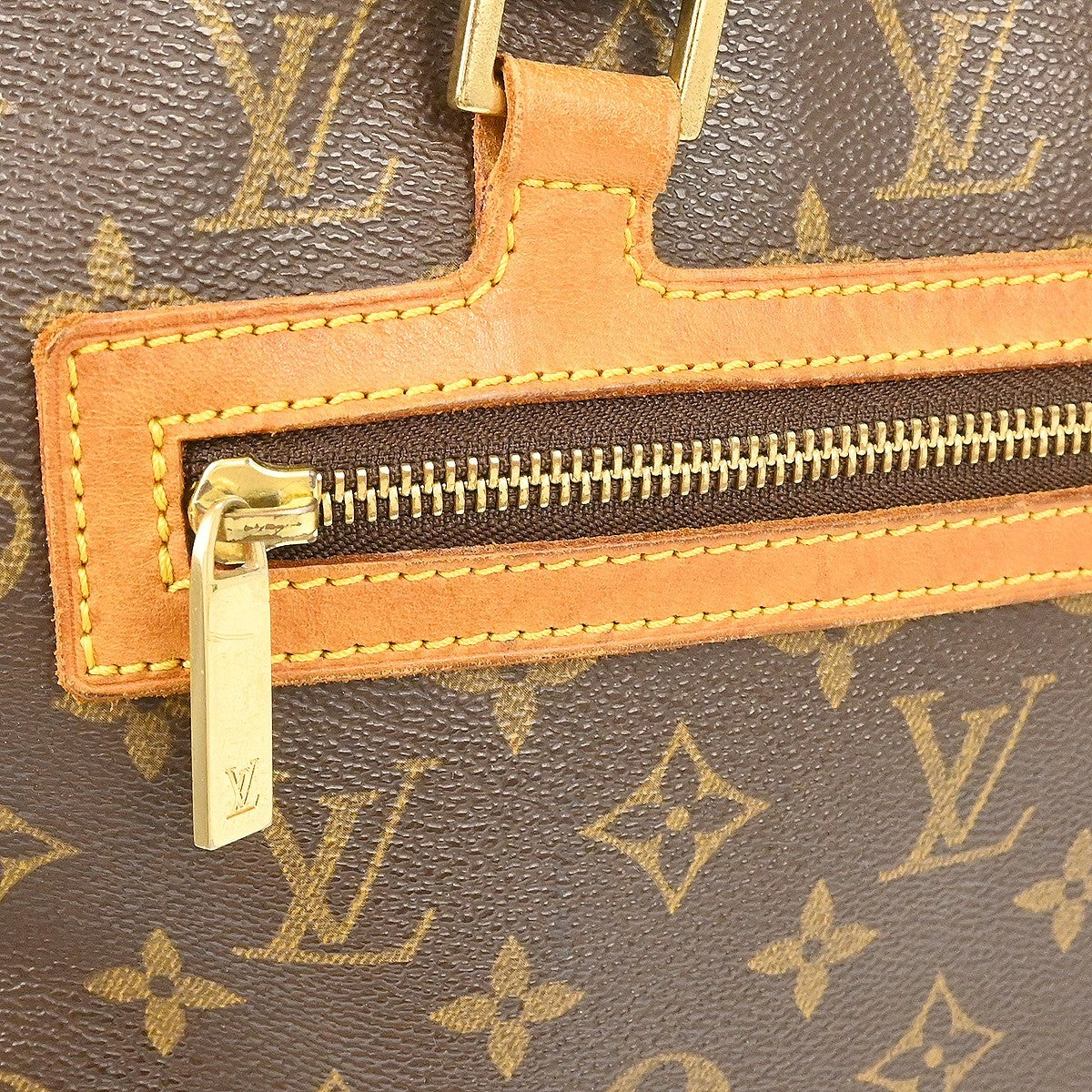 Louis Vuitton Cite Monogram Canvas, Brown, Canvas, Shoulder Bag