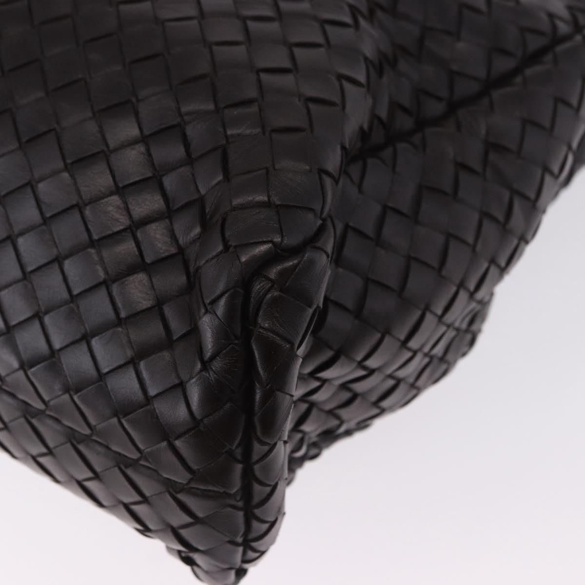 Bottega Veneta Envelope Intrecciato Nappa, Black, Leather, Briefcase
