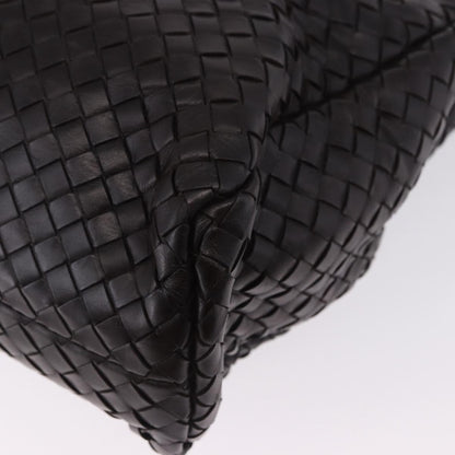 Bottega Veneta Envelope Intrecciato Nappa, Black, Leather, Briefcase