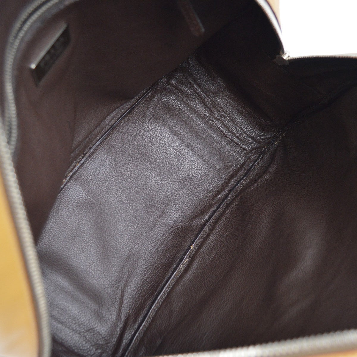Prada Bauletto Saffiano Leather, Beige, Leather, Handbag