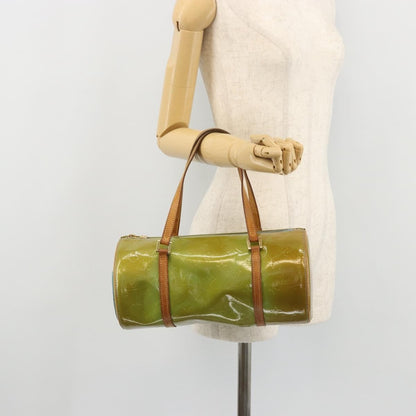 Louis Vuitton Bedford Monogram Vernis, Green, Patent Leather, Handbag