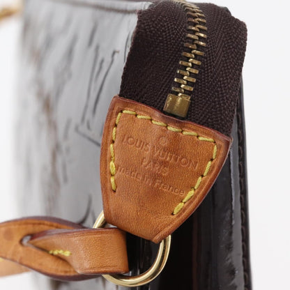 Louis Vuitton Lexington Pochette Monogram Vernis, Brown, Patent Leather, Clutch