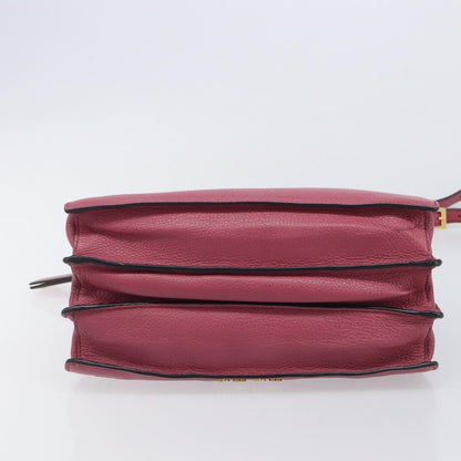 Miu Miu Madras Convertible Compartment Leather, Pink, Leather, Tote Bag