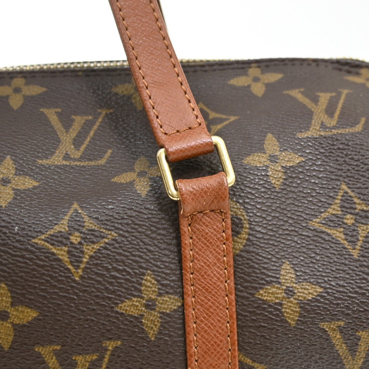 Louis Vuitton Papillon Monogram Canvas, Brown, Canvas, Handbag