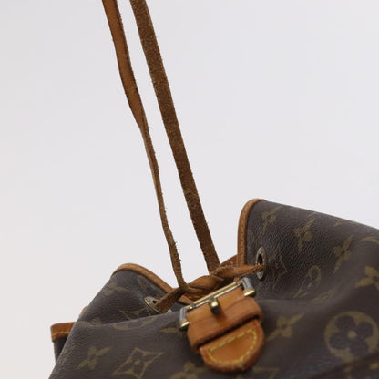 Louis Vuitton Montsouris, Brown, Canvas, backpack