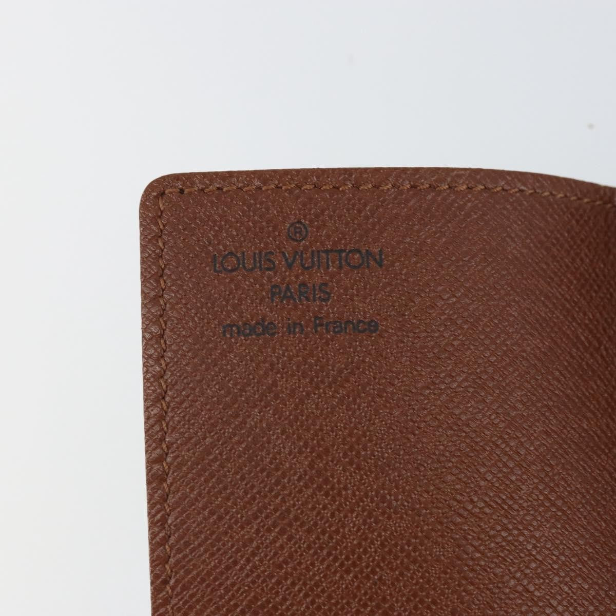 Louis Vuitton Porte Cartes Pression Card Case Monogram Canvas, Brown, Canvas, Card Holder