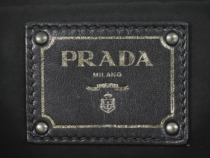 Prada Convertible Double Tessuto, Navy, Nylon, Tote Bag