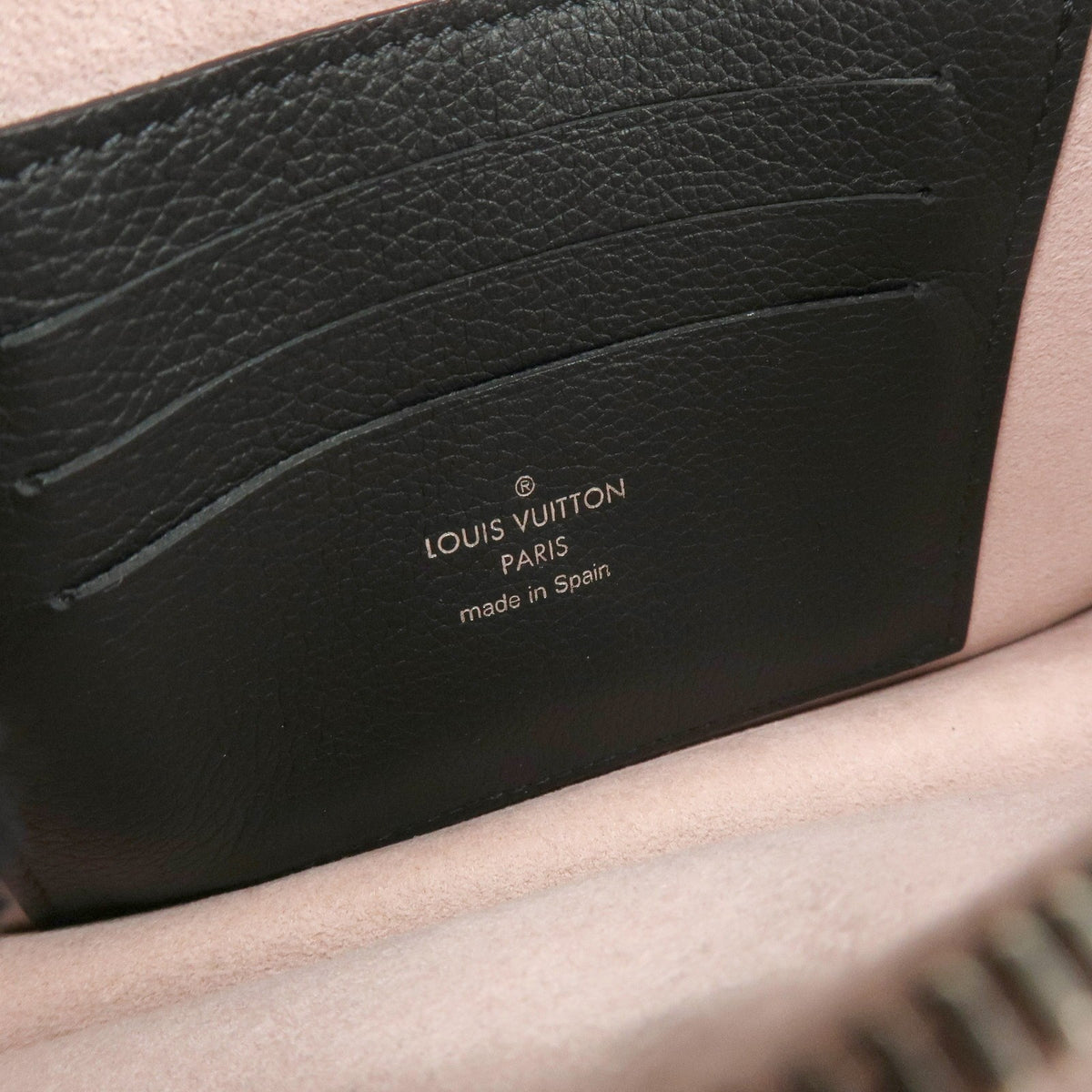 Louis Vuitton Mylockme Chain Pochette Leather, Pink, Leather, Clutch