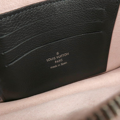 Louis Vuitton Mylockme Chain Pochette Leather, Pink, Leather, Clutch