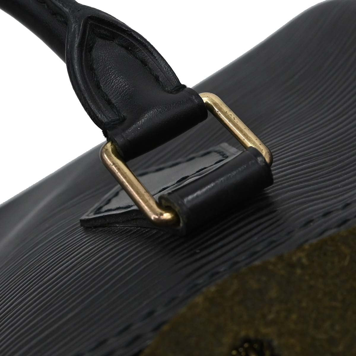 Louis Vuitton Speedy Epi Leather, Black, Leather, Handbag
