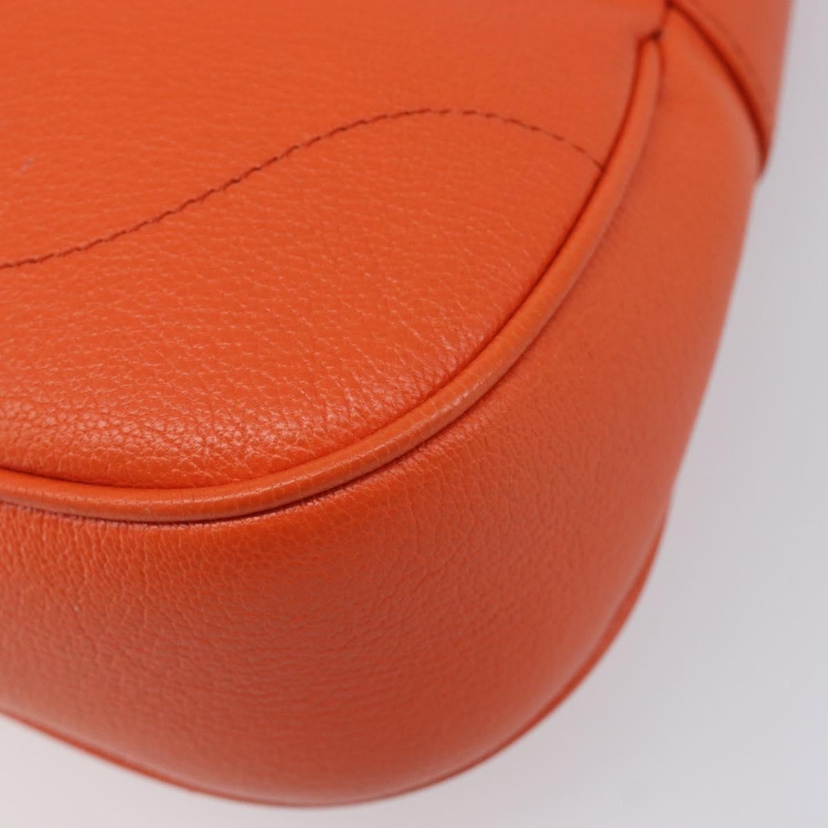 Gucci Aphrodite Leather, Orange, Leather, Shoulder Bag