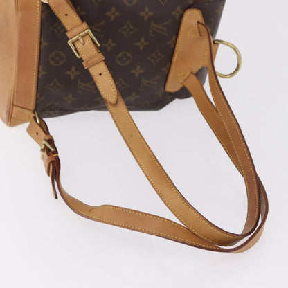 Louis Vuitton Vintage Montsouris Monogram Canvas, Brown, Canvas, Backpack