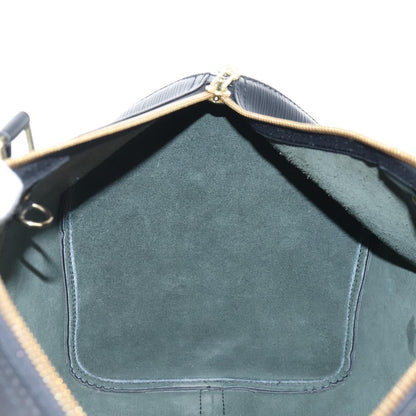 Louis Vuitton Keepall Epi Leather, Black, Leather, Travel Bag