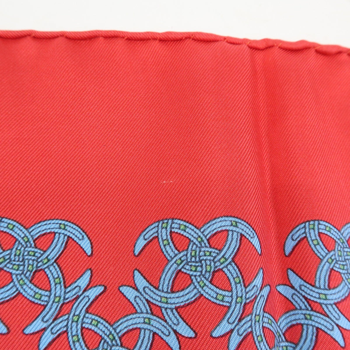 Hermes Carré 42 Silk, Red, Silk, Scarf