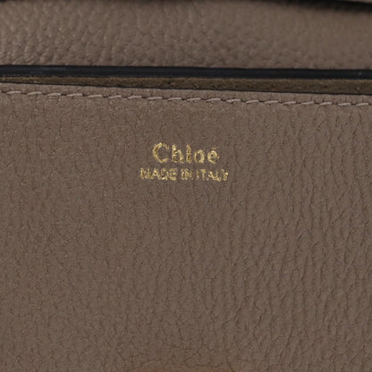 Chloe Drew Leather, Beige, Leather, Crossbody Bag