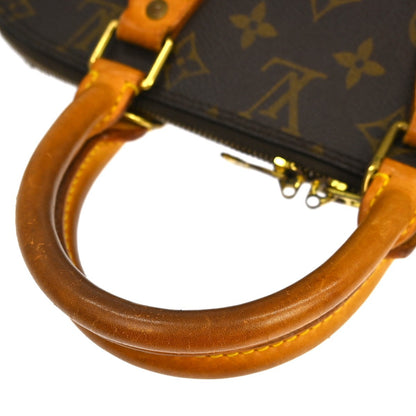 Louis Vuitton Alma Monogram, Brown, Canvas, Handbag