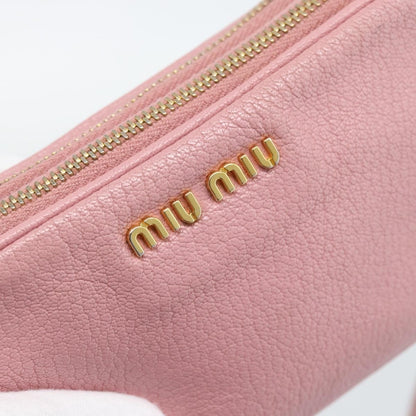Miu Miu Vintage Leather, Pink, Leather, Handbag