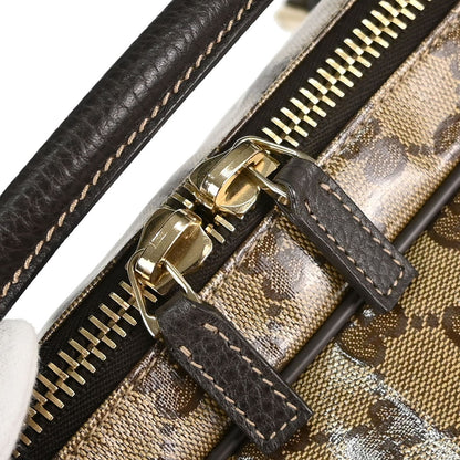 Gucci GG Top Handle GG Matelasse Leather, Beige, PVC, Tote Bag