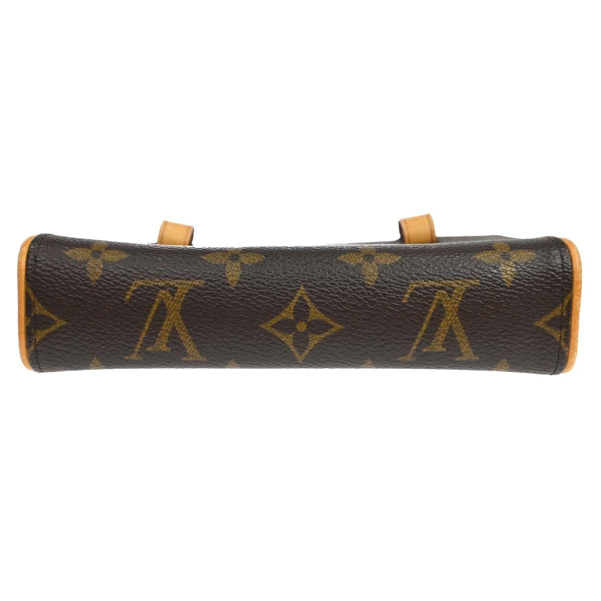 Louis Vuitton Florentine Waist Monogram Canvas, Brown, Canvas, Clutch