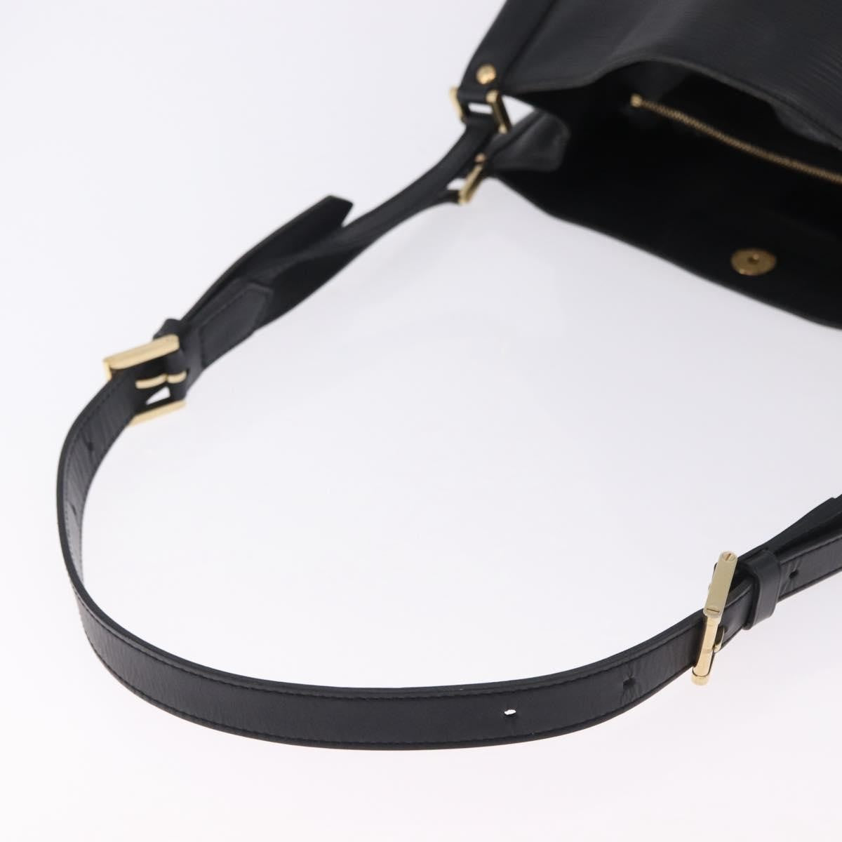 Louis Vuitton Mandara Epi, Black, Leather, Shoulder Bag
