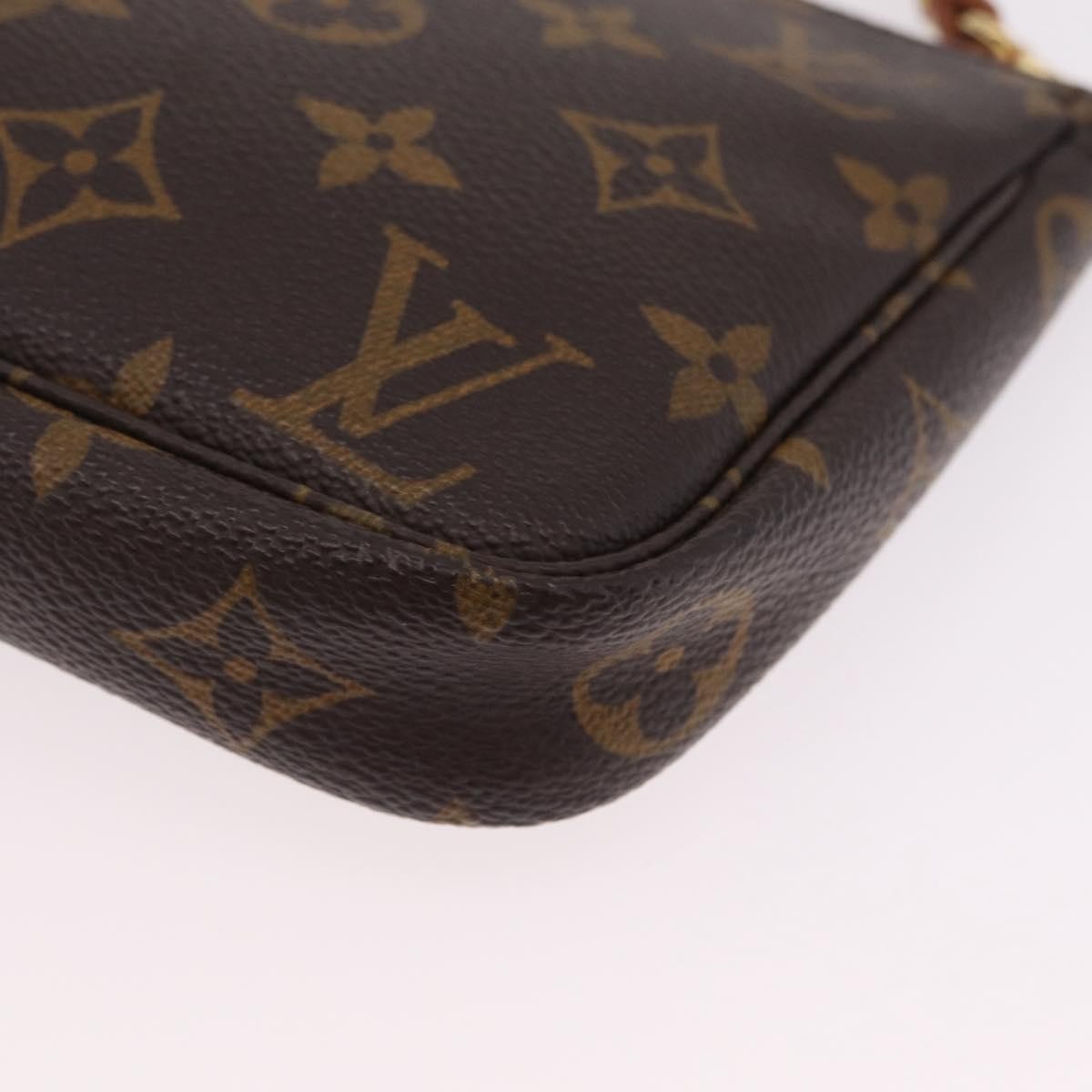 Louis Vuitton Pochette Accessoires NM Monogram Canvas, Brown, Canvas, Clutch